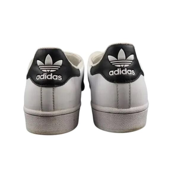 Adidas Shoes Mens 8 Sneakers Superstar Lifestyle Casual Athletic White Black Low main image 9